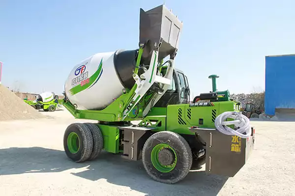 small cement mixer