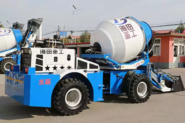 1.2m3 Self-loading Concrete Mixer Truck