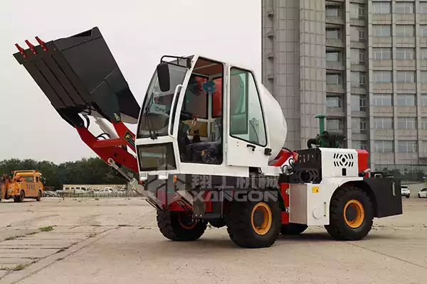 6.5m3 Self-loading Concrete Mixer Truck